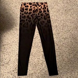 Lularoe cheetah print leggings OS brand new!